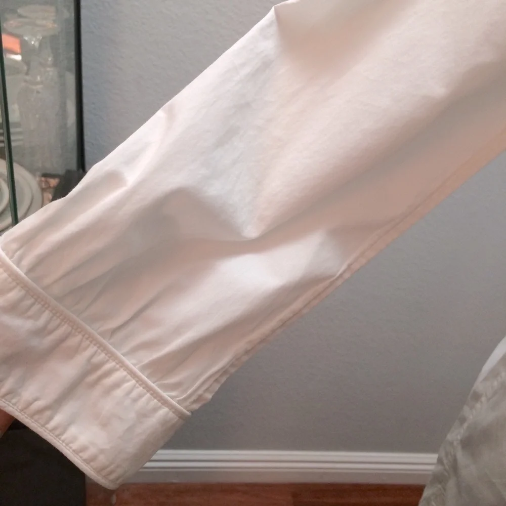 J.Crew White Shirt Blouse